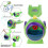 Glowing Automatic Bubble Maker Automatic Blowing Machine-Green 5