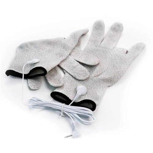 Electric Micro Current Massage Gloves for Hand and Finger Therapy 1