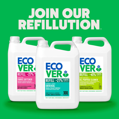 Ecover Ecover Zero NonBio Laundry Detergent Powder For Sensitive Skin Laundry Wash 2