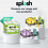 Cusheen Splesh by Cusheen Toilet Roll 60 Rolls 6