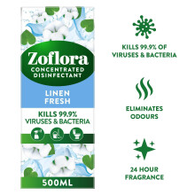 Zoflora Linen Fresh Concentrated Multipurpose Disinfectant Liquid Anti