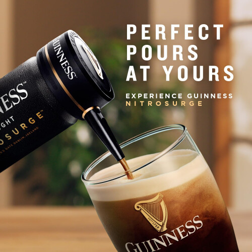 Guinness Guinness DraughtNitrosurgeStout Beer41 vol4x558mlPerfect Pub Pour At H 1