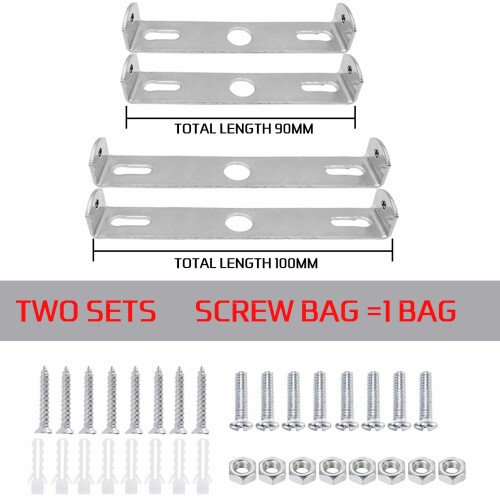 Ceiling Light Bracket,Ceiling Light Hook,Ceiling-Hook for Pendant Lights,Stainless Steel Lights Bracket with Screws,Ceilings Fixture Lightbracket Acc 1