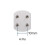 Crompton Lamps Circular Fluorescent Light Bulb, GR10q, 4050 lm, 60 Watts 2