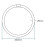 Crompton Lamps Circular Fluorescent Light Bulb, GR10q, 4050 lm, 60 Watts 3