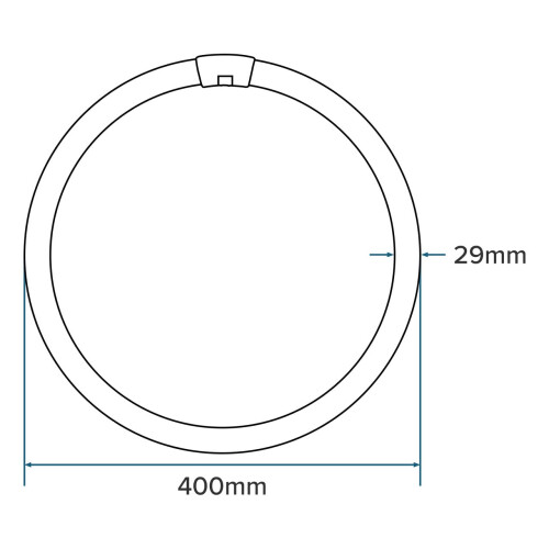 Crompton Lamps Circular Fluorescent Light Bulb, GR10q, 4050 lm, 60 Watts 2
