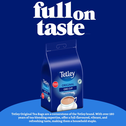 Tetley Original One Cup Black Tea Bags  Bulk Value Pack  Full Flavoured Bri 2