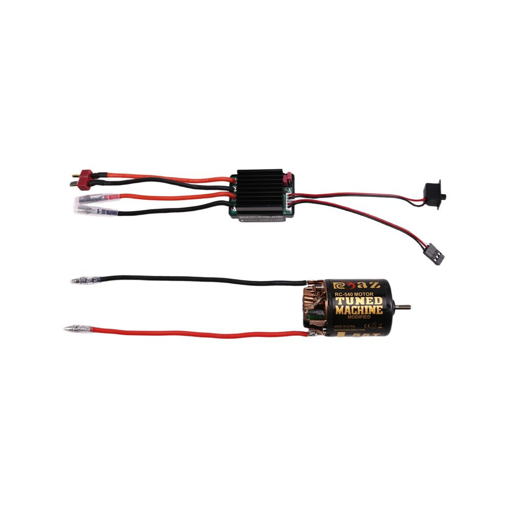 540 Brushed Motor 55T Esc Speed Control Combination Set Climb Drift Racing For 1/10 Rc Cralwer/Boat 4712536710358