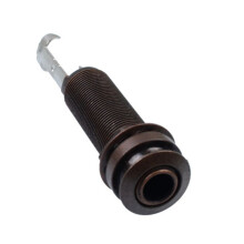 1pc Bronze Copper End Pin Output Jack 6.35mm for Acoustic Electric Guitar Bass