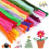 300 PCS Pipe Cleaners, Multi Color Chenille Stems, Pipe Cleaners , 20 Assorted Colors Pipecleaners for DIY 1