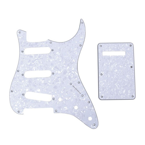 Elgitarr Modern Us Standard 11-Håls Gitarr Främre och Bakre Skyddsplatta Elektrisk Gitarr Skyddsplatta
