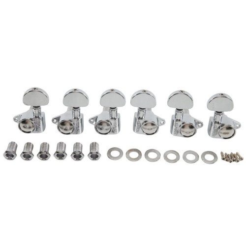 Guitar String Knob Grover String Winder Fully Enclosed Guitar String Tuning Pegs Keys Tuners Machine Heads 1