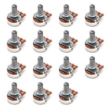 15pcs B Type (Volume) Guitar Accessories 18MM Electric Guitar Small Potentiometer Volume Knob Modulation  Handle,A