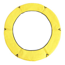 Kindertrampolinespringen Bedovertrek Beschermhoes Beschermende Sponsovertrek Randaccessoires Doekovertrek Geel