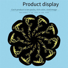 Water Drop Type Laser Guitar Pickguard Anti-Scratch Board PVC Classical Guitar Pickguard Anti-Scratch Board A