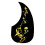 Vattendroppstyp Lasergitarrplåt Anti-Scratch Board PVC Klassisk Gitarr Pickguard Anti-Scratch Board E 1