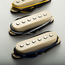 Single Coil Pickups Guitar Pickups Plastic Wire Clip Flat Pickups Musical Instrument Accessories Yellow