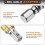 10pcs Impact Driver Socket Adapter Set for Power Drills, Silver-Yellow 5