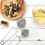 12Pcs Tea Infuser Loose Leaf Tea Snap  Tea Strainer Spoon Stainless Steel Tea Filter Steeper with Handle 5