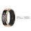 Smart Ring 16 mAh, 200 mAh Dock-Größe 14 Silber 2