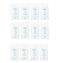 12pcs Outdoor Travel Emergency Portable Car Urinal Vomit Bags 700cc  Mobile Toilets Handy Disposable Toilet Bag