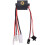 Rc ESC 320A 6-12V Brushed ESC Speed Controller with 2A BEC for RC Boat U6L5 1