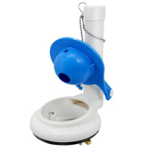 3-Inch Toilet Flush Valve Replacement Kit with Flapper and Chain for One-Piece Toilets, Easy Installation