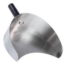 Meat Catcher for Grill Stainless Steel Barbecue Shovel Handheld Rotisserie Catcher Pan for Shawarma Machine Doner Kebab