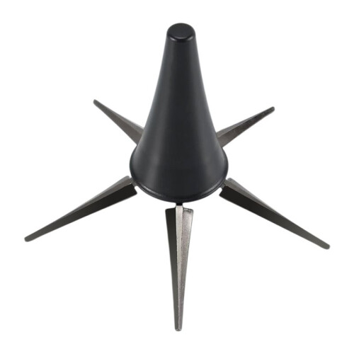 Portable Clarinet Stand Holder Foldable Support Metal 5-Leg Stand Wind Instrument Accessory
