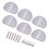 6 Pcs White Pearl Guitar Tuning Pegs Keys Button Tuners Machine Heads Premium Tuning Key Button Cap Knobs Handle Caps 1