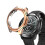 (Transparent) Anti-Scratch Electroplating TPU Protective Frame Case Cover For Ticwatch Pro 3 11