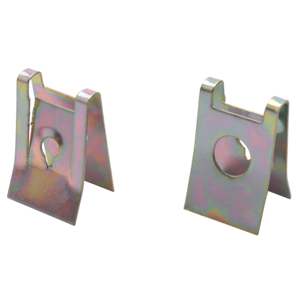 150Pcs Bronze Tone Spring Metal Car Door Panel Spire Screw U-Type Clips 6031947260411