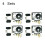 4 Sets CB750 4