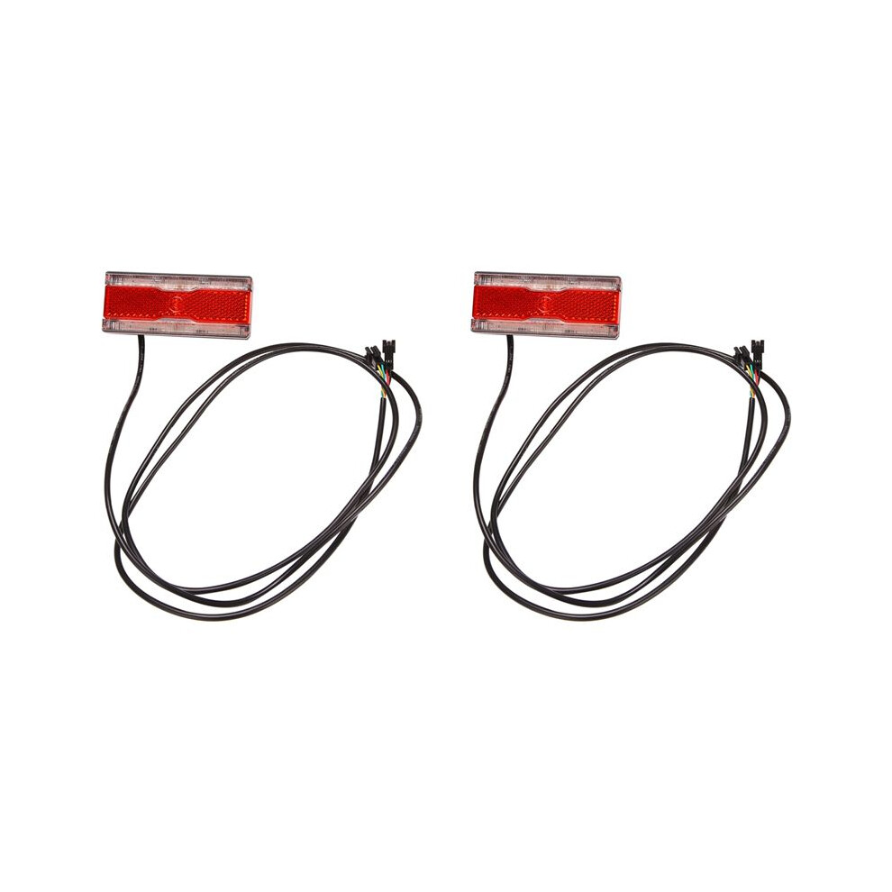 2X Ebike Brake 24V 36V 48V Electric Bicycle Rear With Brake Function Led Tail Light 4711269175854