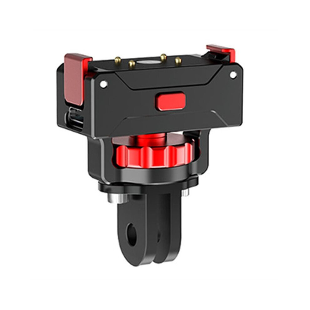 1Pc Magnetic Quick Release Adapter Mount, Aluminum Alloy Expansion Base, For Osmo 360 Camera, Quick Disassembly Base 4713951580823