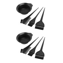 8X Haarfarbe Farbstoff Schuessel Kamm Buersten Werkzeug Kit Set Toenung Faerbung