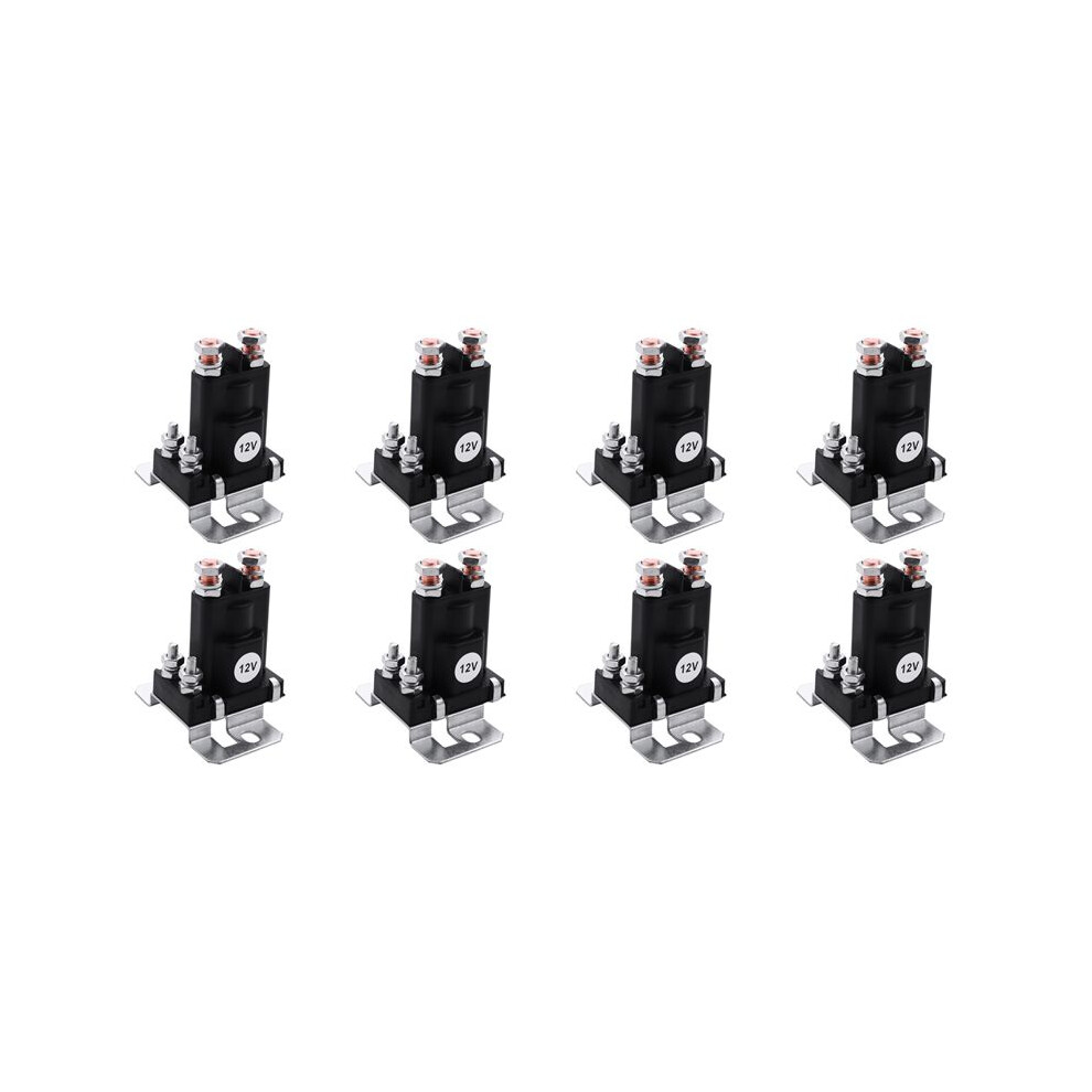 8X Dual Battery Isolator Relay Start /Off 4 Pin 500A 12V For Car Power 6033113281862