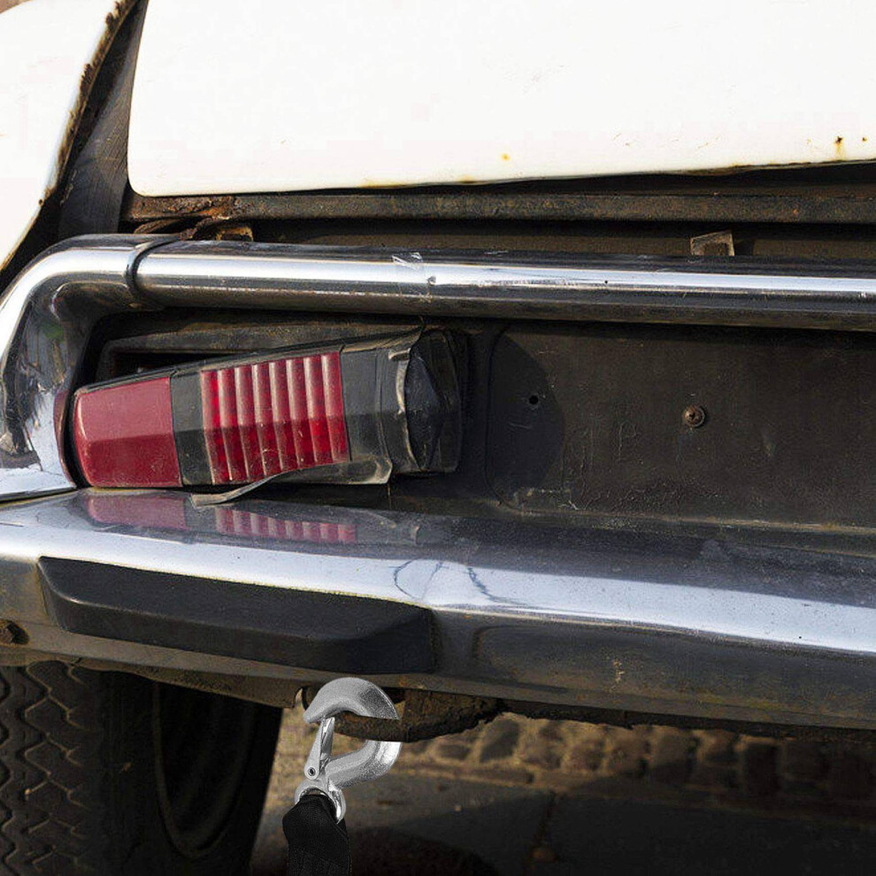 2X Boat Trailer Winch Strap Replacement With Hook For Boat, Fishing Jet Ski,Towing Replacement Securing Tie Down Marine 6033321311139