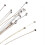 3X 19 String Lyre Harp String Lyre String Small Harp Strings Accessories Musical Instrument Laiyaqin String 1