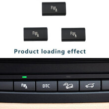 2X Parking  Sensor  Button Cover for  X5 E70 2006-13 X6 E71 2008-14