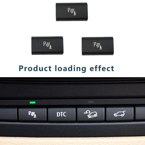 2X Parking  Sensor  Button Cover for  X5 E70 2006-13 X6 E71 2008-14