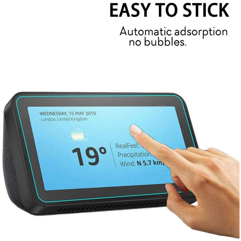 2X Glass Screen Protector For Echo Show 5 Tempered Glass Clear Scratch Screen Protector Film 6033075648673