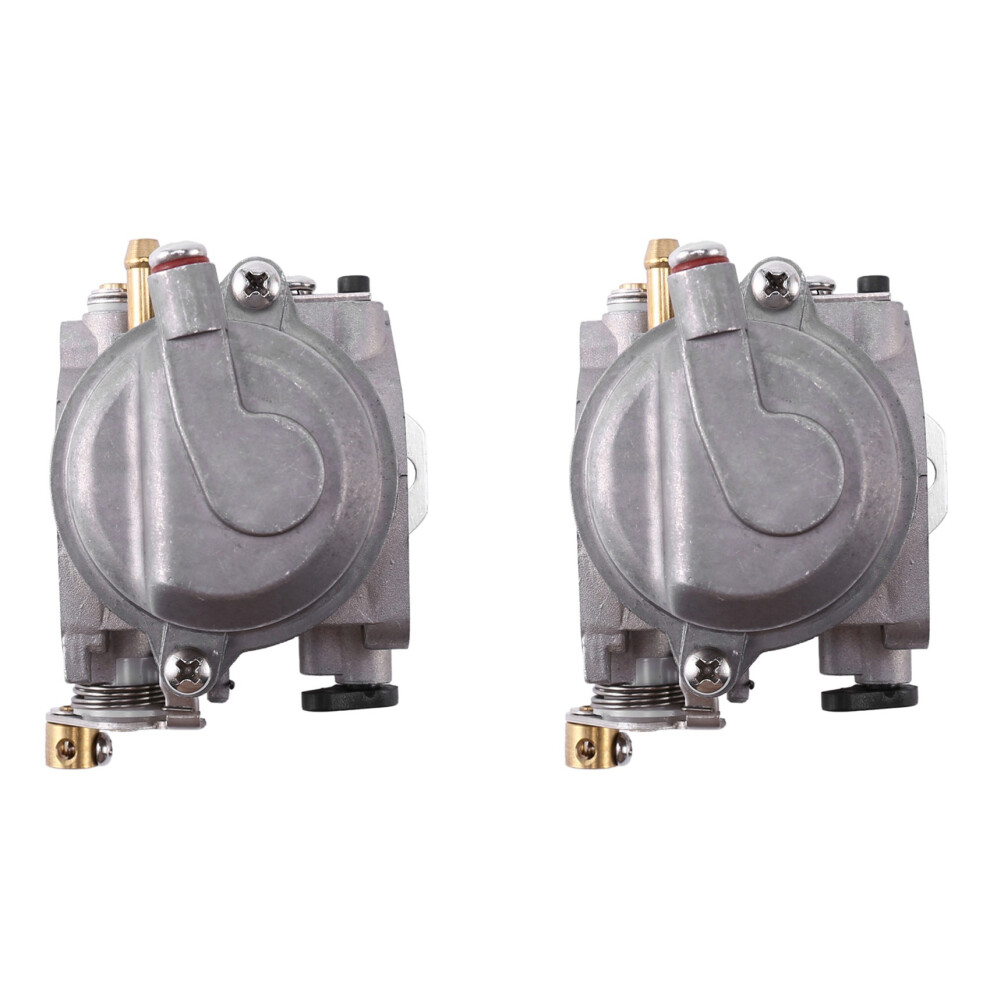 2X F4-04140000 Carburetor Assy For Parsun Hdx Makara 4-Stroke F4 F5 Bm 4Hp 5Hp Boat Outboard Motors Silver 6031250304062