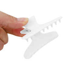 8PCS Black White Hairdressers Butterfly Style Styling Hair Clamps Clips Claw Clasps Hairdressing Salon Tool