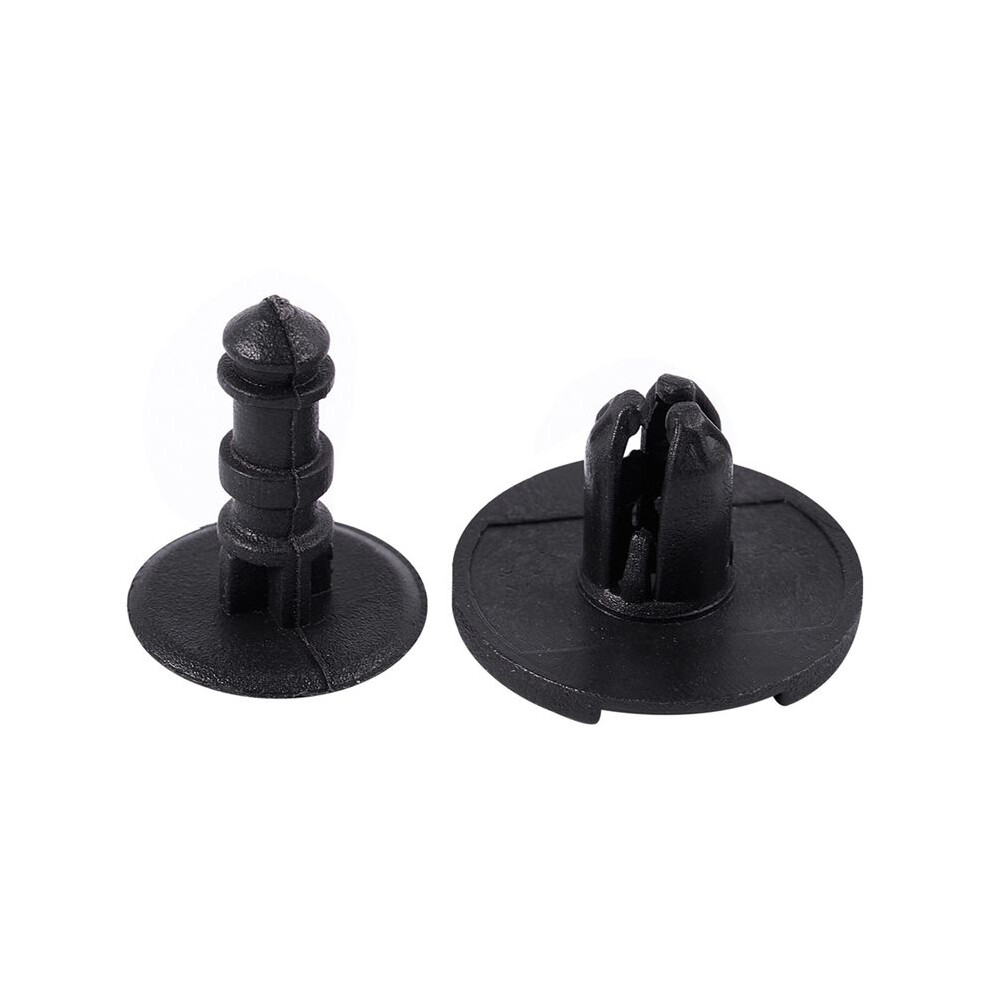 80 Pcs  Lock Push Screw Pin Clips