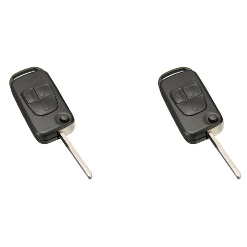 2X 3 Button Remote Key Shell Case for   Ml C Cl S Sl Sel Class
