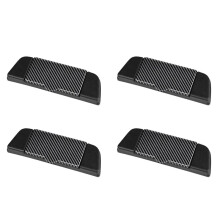 2X Car Carbon Fiber Rear USB Charger Port Air Outlet Vent Trim Panel Protective Cover for HRV HR-V Vezel 2021 2022