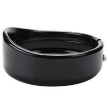 2X Headlight Trim Rings 5.75 Inch Headlight Visor Style Trim Ring Black Decorate Visor Trim Rings for  FXSTC