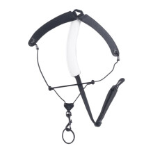 Adjustable Saxophone Strap Sax Harness with Hook Ergonomic Shoulder Strap for Alto Tenor and Baritone Saxophones