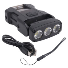 USB Rechargeable LED HeadLight Portable Tail HeadLight Super Bright Camping Lantern